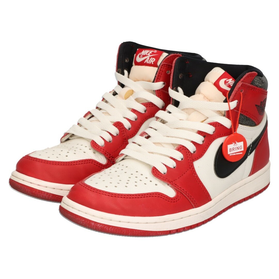 NIKE(ナイキ)のNIKE ナイキ AIR JORDAN 1 LOST&FOUND エアジョーダン1 ロスト&ファウンド ハイカットスニーカー ホワイト/レッド US8/26cm DZ5485-612 メンズの靴/シューズ(スニーカー)の商品写真