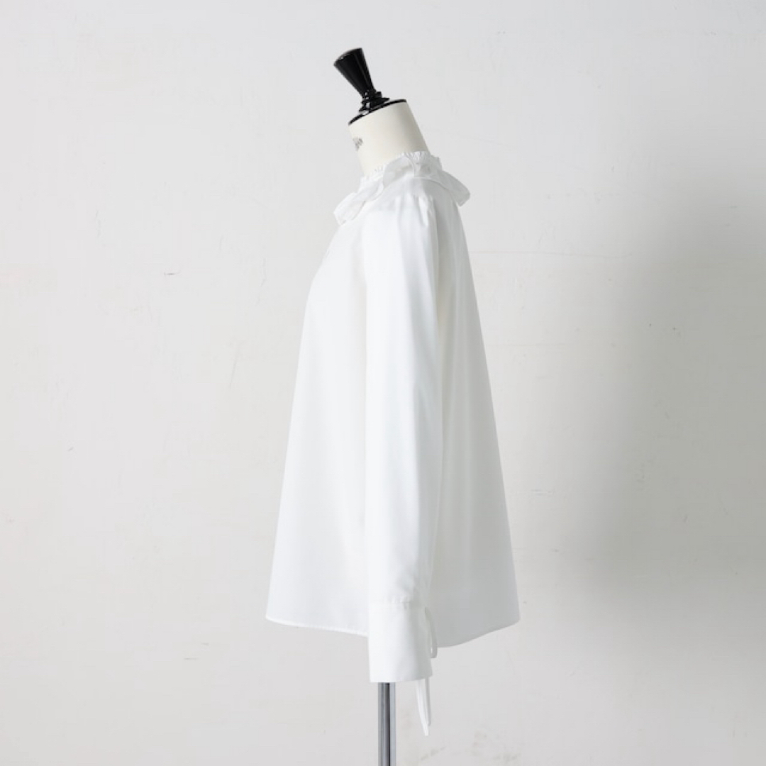 GYPSOPHILA(ジプソフィラ)の新品■ gypsohila Fit Blouse Renewal White レディースのトップス(シャツ/ブラウス(長袖/七分))の商品写真