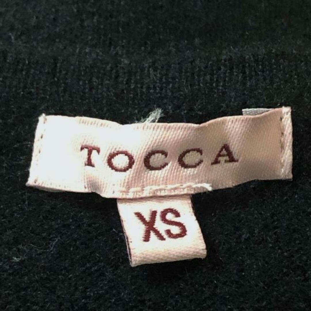 TOCCA(トッカ)のTOCCA(トッカ) カーディガン サイズXS レディース - 黒 長袖/リボン レディースのトップス(カーディガン)の商品写真