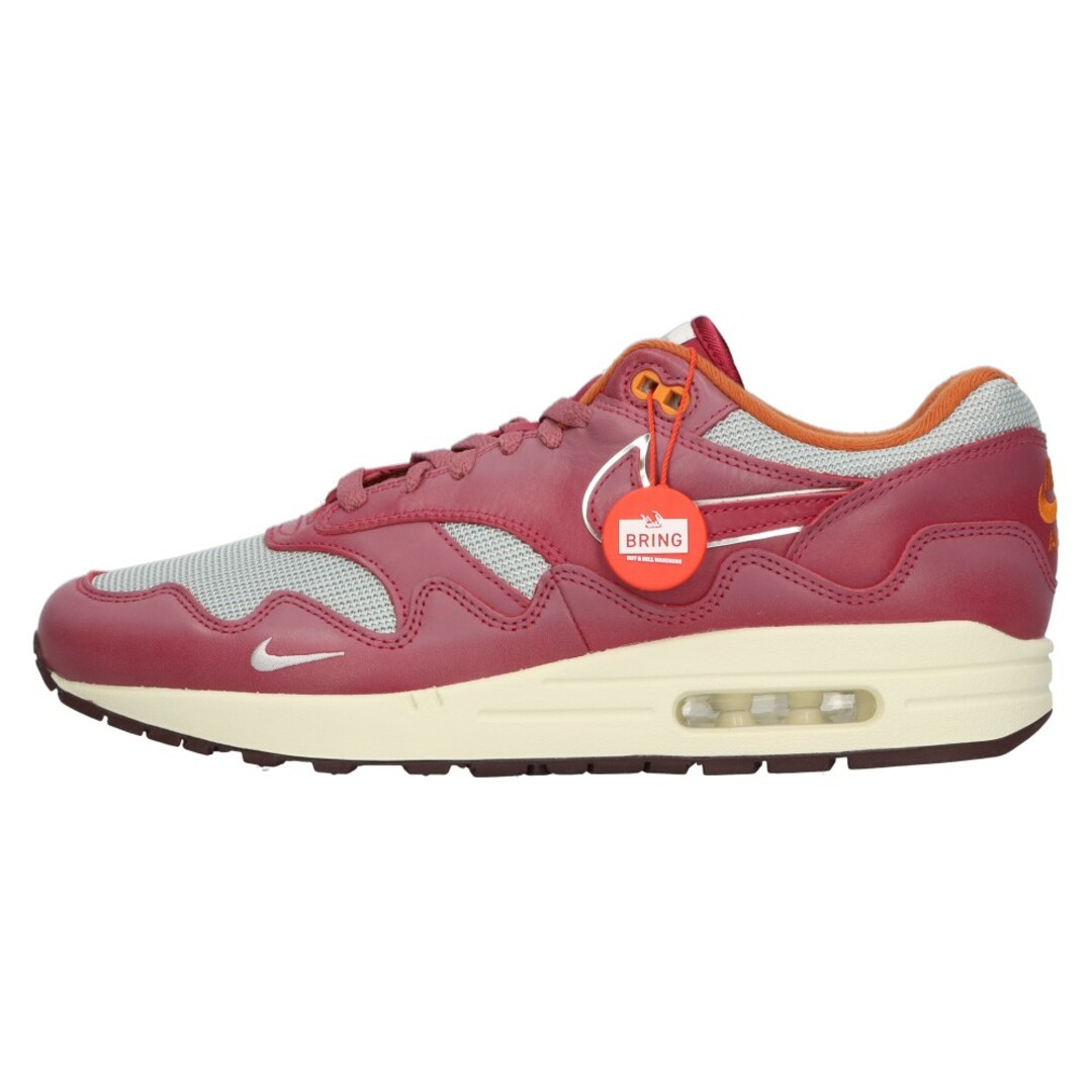 NIKE(ナイキ)のNIKE ナイキ ×Patta AIR MAX 1 NIGHT MAROON DO9549-001 パタ エアマックス1 ナイトマルーン ローカットスニーカー US11/29cm メンズの靴/シューズ(スニーカー)の商品写真