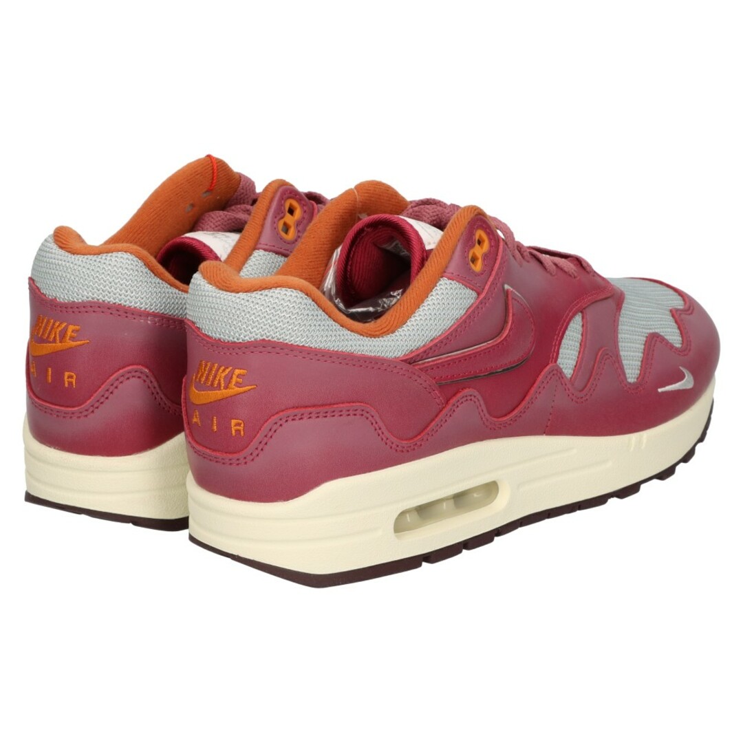 NIKE(ナイキ)のNIKE ナイキ ×Patta AIR MAX 1 NIGHT MAROON DO9549-001 パタ エアマックス1 ナイトマルーン ローカットスニーカー US10.5/28.5cm メンズの靴/シューズ(スニーカー)の商品写真