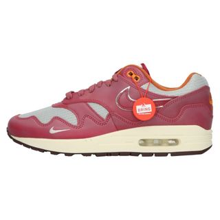 ナイキ(NIKE)のNIKE ナイキ ×Patta AIR MAX 1 NIGHT MAROON DO9549-001 パタ エアマックス1 ナイトマルーン ローカットスニーカー US8/26cm(スニーカー)