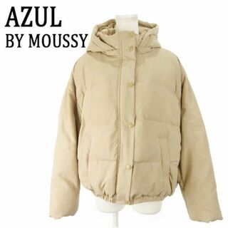 アズールバイマウジー(AZUL by moussy)のアズールバイマウジー 中綿ジャケット L ベージュ 231117MN1R(その他)