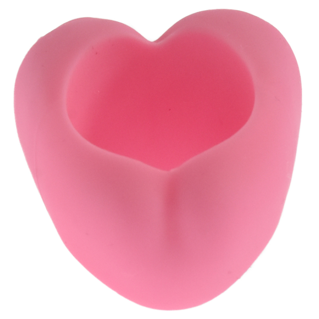 Chrome Hearts(クロムハーツ)のCHROME HEARTS クロムハーツ HEART PLSTC RING ハート シリコンラバーリング ピンク メンズのアクセサリー(リング(指輪))の商品写真