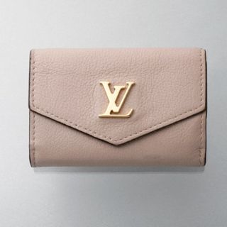 ルイヴィトン(LOUIS VUITTON)のK3369M 良品 ヴィトン ロックミニ 本革 三つ折 ミニ 財布 M69340(財布)