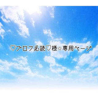 ♡プロフ必読♡様⭐︎専用ページ(カード/レター/ラッピング)