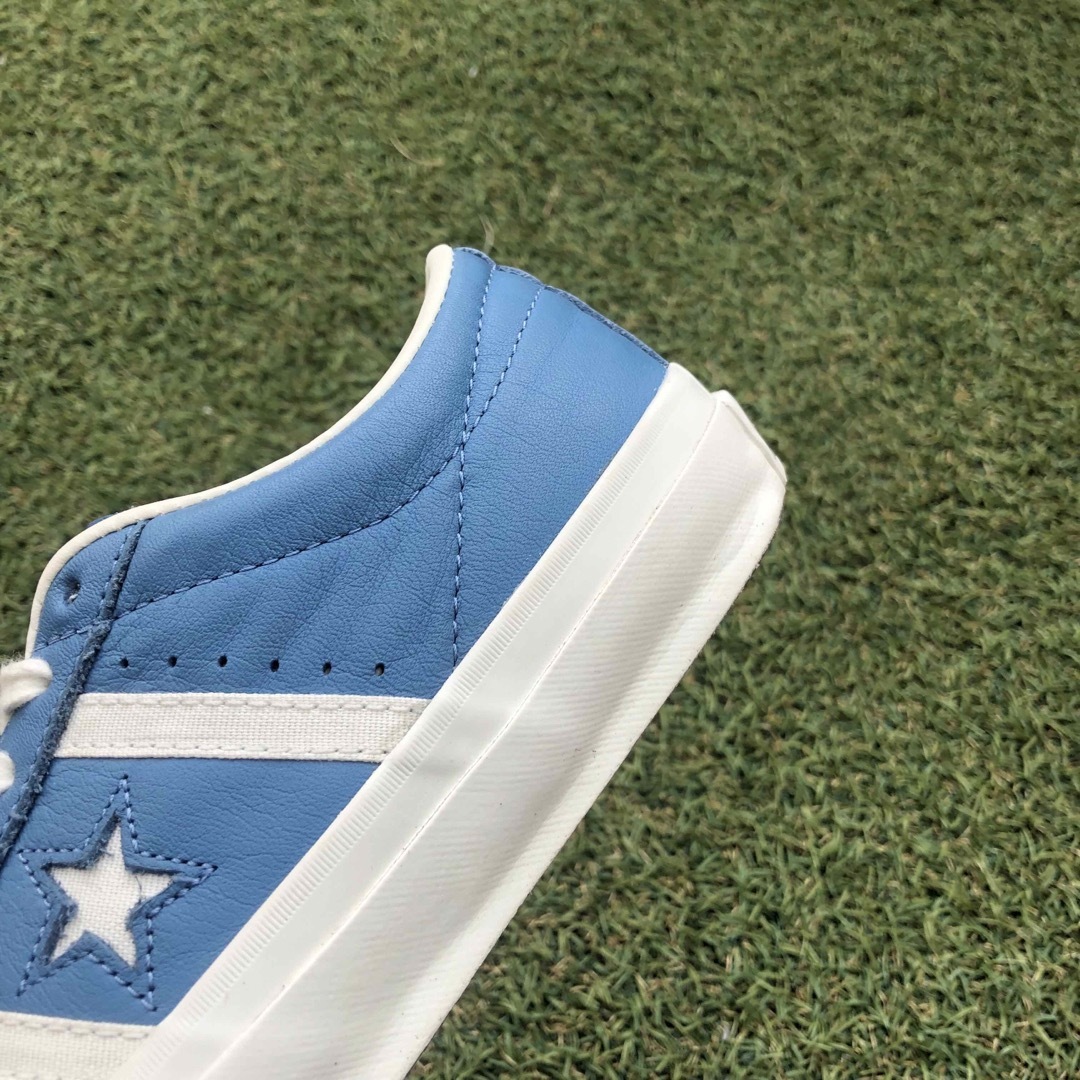 CONVERSE(コンバース)の美品23.5 コンバース スター&バーズ ヴィンテージレザーHW912 レディースの靴/シューズ(スニーカー)の商品写真