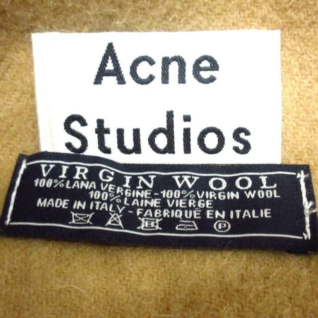 Acne Studios(アクネストゥディオズ)のACNE STUDIOS(アクネ ストゥディオズ) マフラー美品  - ベージュ ウール レディースのファッション小物(マフラー/ショール)の商品写真