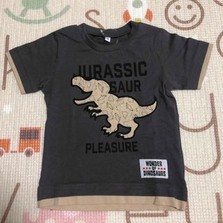 新品タグ付き 95サイズ 恐竜半袖Tシャツ(Tシャツ/カットソー)