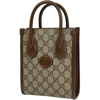 グッチ(Gucci)のグッチ インターロッキングG付き ミニトート レディース 【中古】(トートバッグ)