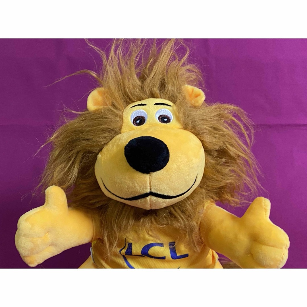 ツールドフランスのスポンサーLCL LION のぬいぐるみ 2018年 エンタメ/ホビーのおもちゃ/ぬいぐるみ(ぬいぐるみ)の商品写真