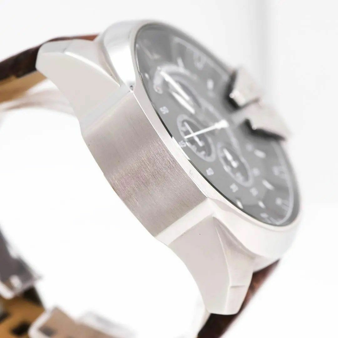 DIESEL(ディーゼル)の《一点物》DIESEL 腕時計 グレー クロノグラフ デイト メンズ l メンズの時計(腕時計(アナログ))の商品写真