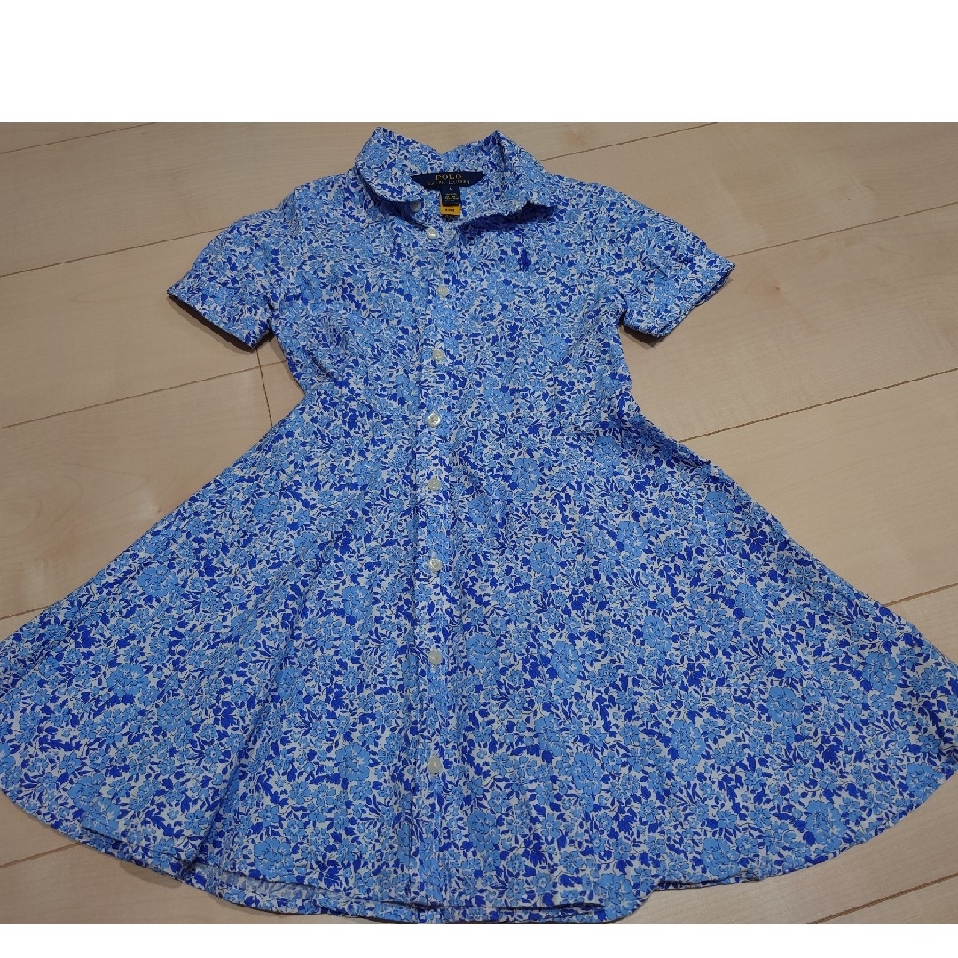 POLO RALPH LAUREN(ポロラルフローレン)の【美品】ラルフローレン　110cm　ワンピース キッズ/ベビー/マタニティのキッズ服女の子用(90cm~)(ワンピース)の商品写真