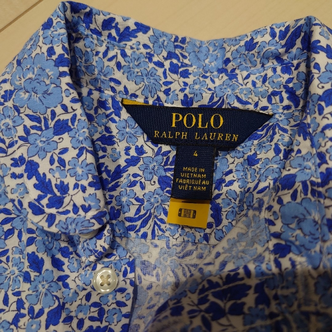 POLO RALPH LAUREN(ポロラルフローレン)の【美品】ラルフローレン　110cm　ワンピース キッズ/ベビー/マタニティのキッズ服女の子用(90cm~)(ワンピース)の商品写真