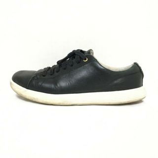 COLE HAAN(コールハーン) スニーカー 5 1/2B レディース - 黒 レザー