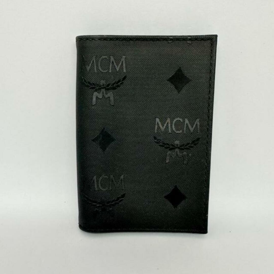MCM(エムシーエム) パスケース - 黒 PVC(塩化ビニール)
