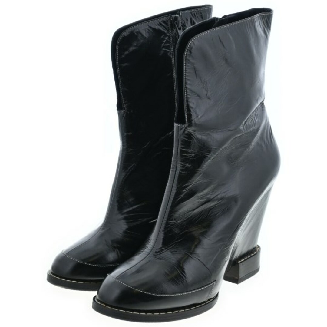 Chloe(クロエ)のChloe クロエ ブーツ EU38(24.5cm位) 黒 【古着】【中古】 レディースの靴/シューズ(ブーツ)の商品写真