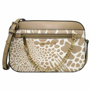 マイケルコース(Michael Kors)の【新品】マイケルコース バッグ ショルダーバッグ 35H3GTTC9H MICHAEL KORS ジェットセット アイテム レザー ハラコ アニマル柄 ラージ ジップ チェーン クロスボディ 斜め掛け アウトレット レディース(ショルダーバッグ)