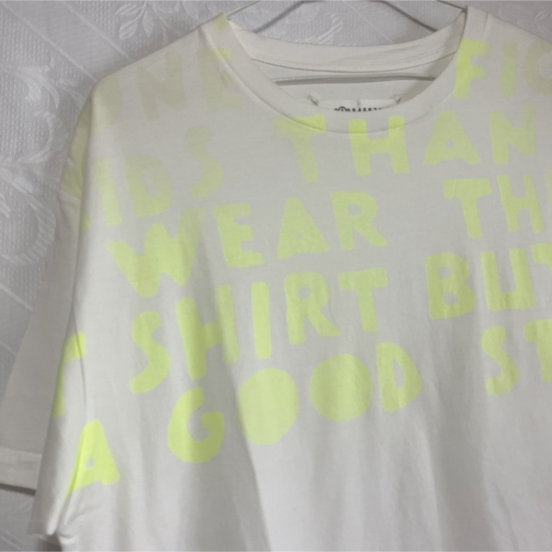 Maison Martin Margiela(マルタンマルジェラ)のMaison Margiela Lady's  チャリティ-プリント  Tシャツ レディースのトップス(Tシャツ(半袖/袖なし))の商品写真