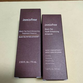 イニスフリー(Innisfree)のイニスフリー ブラックティー シリーズ2点セット(美容液)