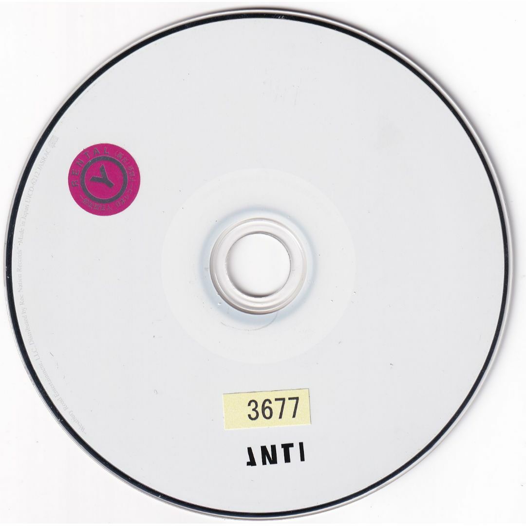 W11949 アンチ(通常盤) リアーナ 中古CD エンタメ/ホビーのCD(R&B/ソウル)の商品写真