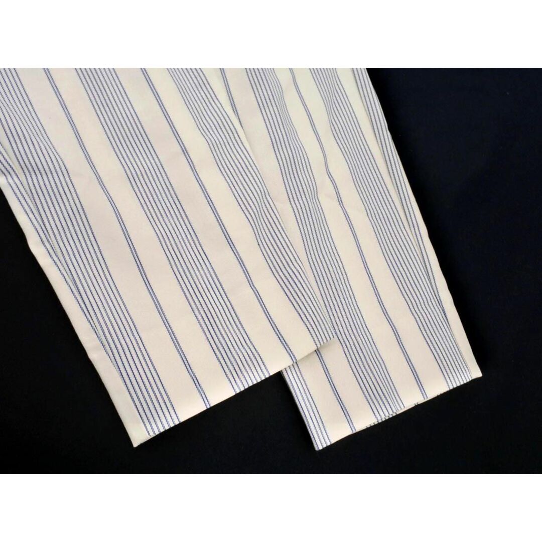 JEANASIS(ジーナシス)のJEANASIS ジーナシス ストライプ テーパード パンツ sizeS/白ｘ青 ■◇ レディース レディースのパンツ(その他)の商品写真