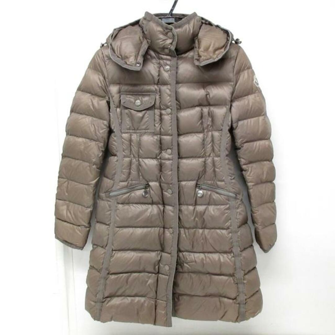 MONCLER(モンクレール) ダウンコート サイズ00 XS レディース HERMINE A20934933905 53048 グレージュ 冬物