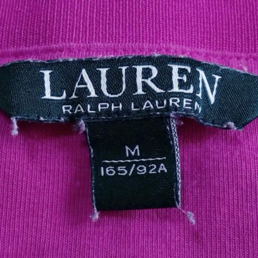 Ralph Lauren(ラルフローレン)のRalphLauren(ラルフローレン) 長袖Tシャツ サイズM レディース - ボルドー クルーネック/LAUREN レディースのトップス(Tシャツ(長袖/七分))の商品写真