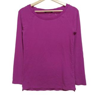 ラルフローレン(Ralph Lauren)のRalphLauren(ラルフローレン) 長袖Tシャツ サイズM レディース - ボルドー クルーネック/LAUREN(Tシャツ(長袖/七分))