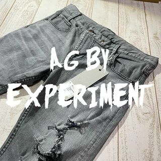 エージー(AG)の新品タグ付【AG by EXPERIMENT】アシンメトリー スキニーデニム(デニム/ジーンズ)