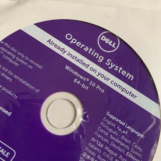 DELL  Windows10 64bit  dvd プロダクトキー(その他)