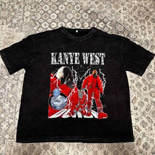 イージー(YEEZY（adidas）)のラップT カニエウエスト KANYE WEST ヴィンテージtシャツ XL(Tシャツ/カットソー(半袖/袖なし))