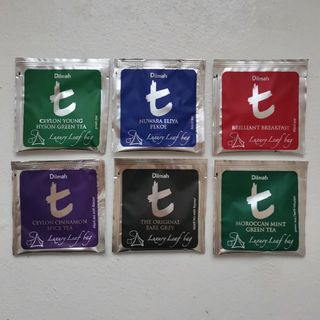 Dilmah ディルマ tシリーズ ティーパック 紅茶  6種類セット(茶)