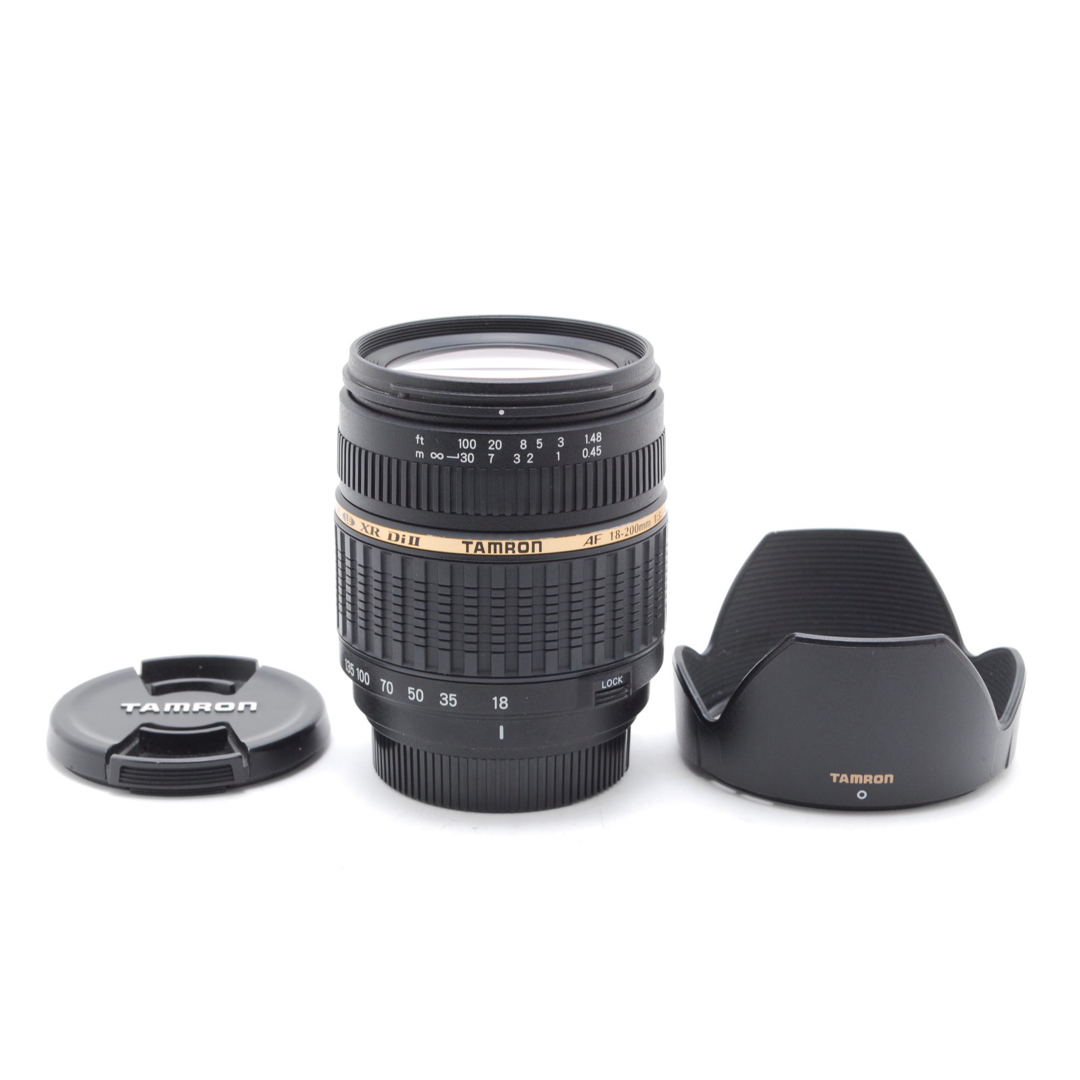 [定休日以外毎日出荷中] 美品❤️Tamron AF18-200mm XR Di II LD ニコン用