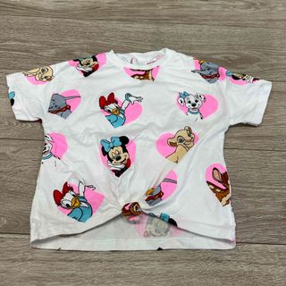 ザラキッズ(ZARA KIDS)のディズニー　Tシャツ(Tシャツ/カットソー)