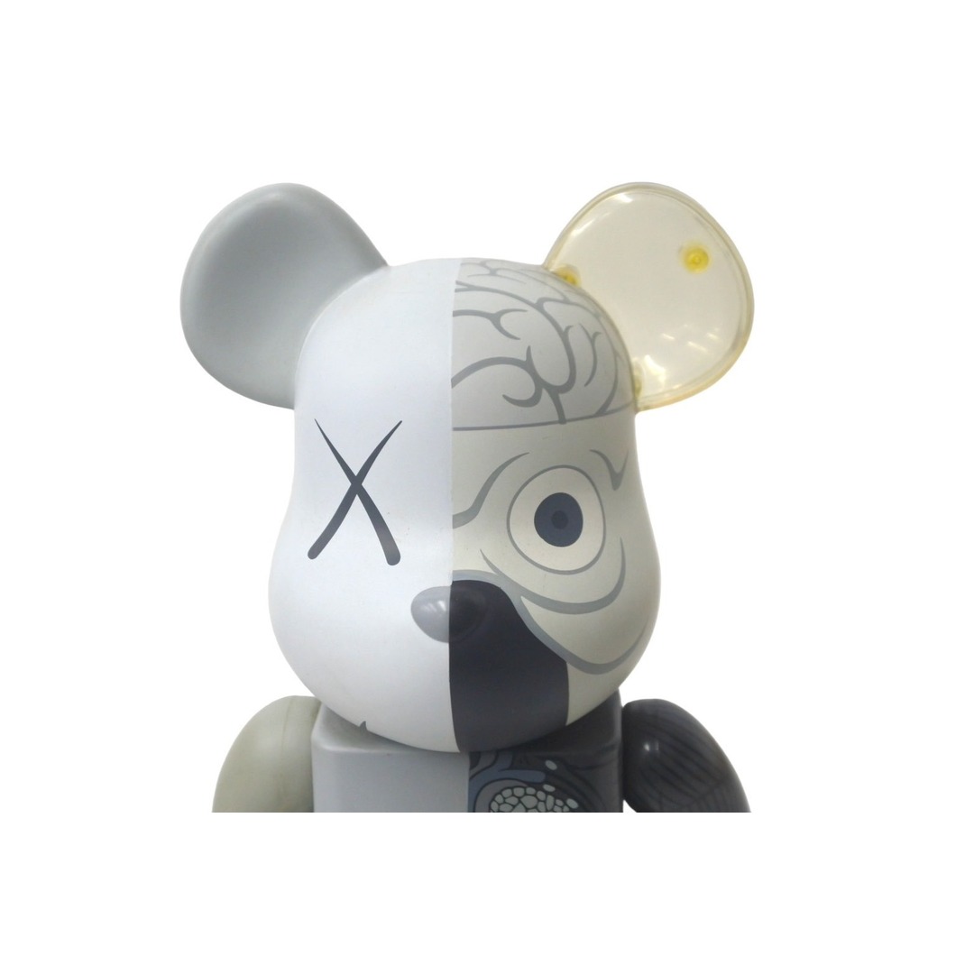 超激レア 本人サイン入り KAWS カウズ BE@RBRIK グレー 超激レア 本人サイン入り KAWS カウズ BE@RBRIK グレー