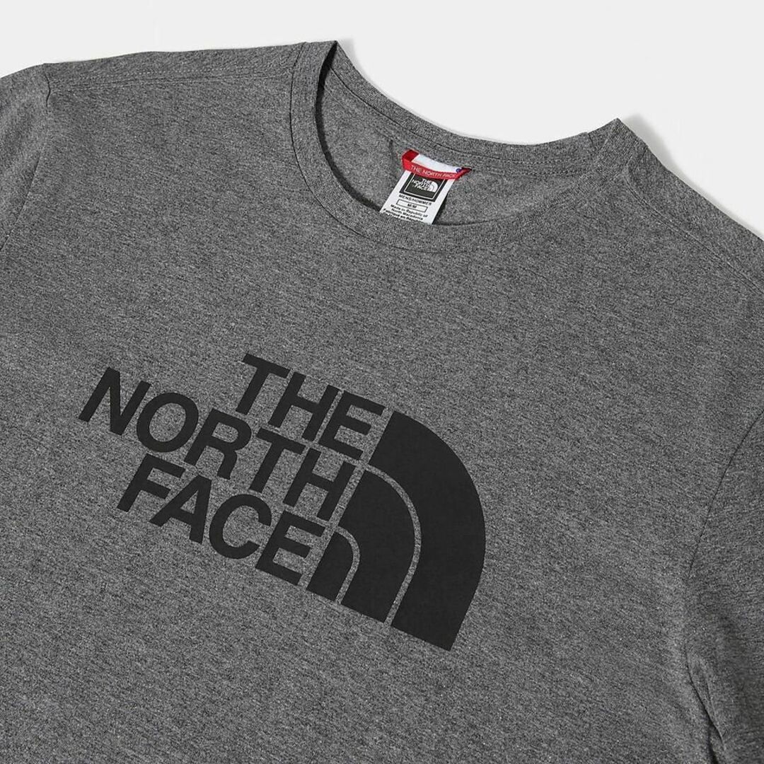 THE NORTH FACE(ザノースフェイス)の★新品★ 【ノースフェイス】 Tシャツ L ビックロゴ ヨーロッパ グレー メンズのトップス(Tシャツ/カットソー(半袖/袖なし))の商品写真