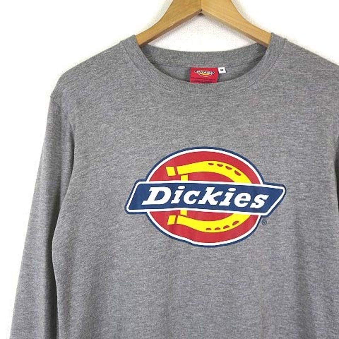 Dickies(ディッキーズ)のディッキーズ Dickies Tシャツ ロンT ビッグ ロゴ 長袖 M グレー メンズのトップス(Tシャツ/カットソー(七分/長袖))の商品写真