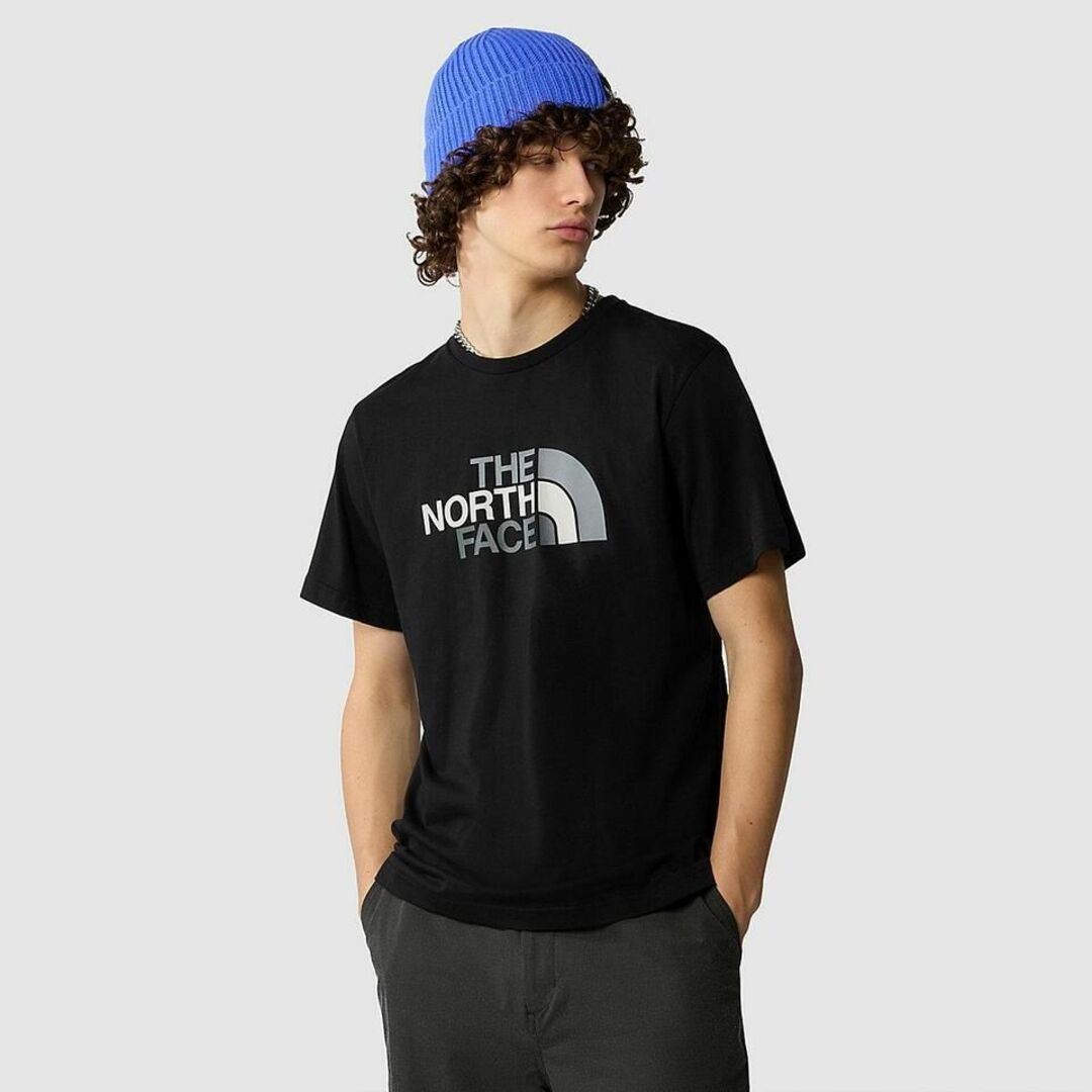 THE NORTH FACE(ザノースフェイス)の★新品★ 【ノースフェイス】 Tシャツ L ビックロゴ ヨーロッパ  黒 メンズのトップス(Tシャツ/カットソー(半袖/袖なし))の商品写真