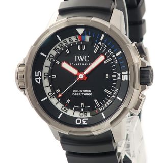 インターナショナルウォッチカンパニー(IWC)のIWC  アクアタイマー ディープ スリー IW355701 自動巻き(腕時計(アナログ))