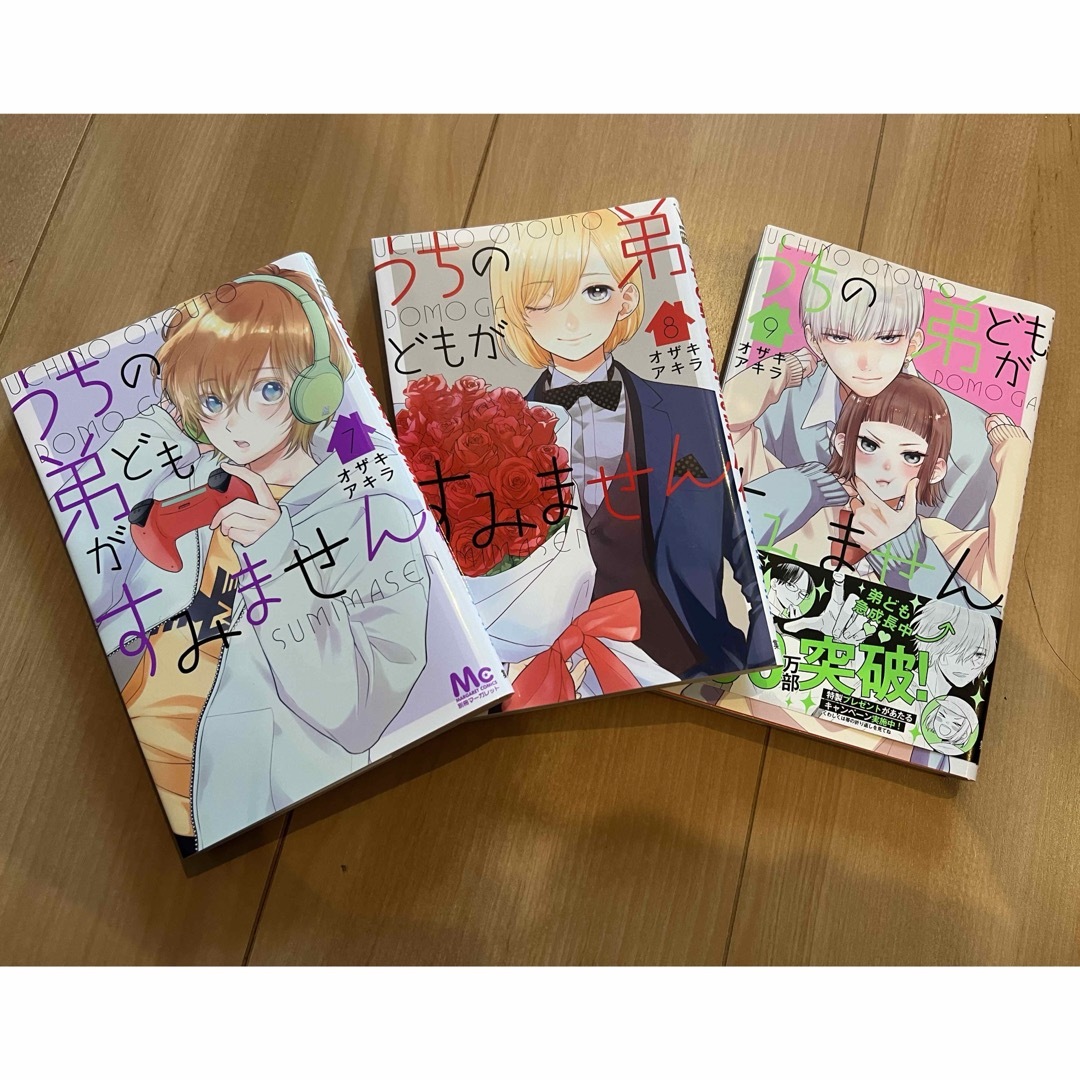 うちの弟どもがすみません3巻セット エンタメ/ホビーの漫画(少女漫画)の商品写真