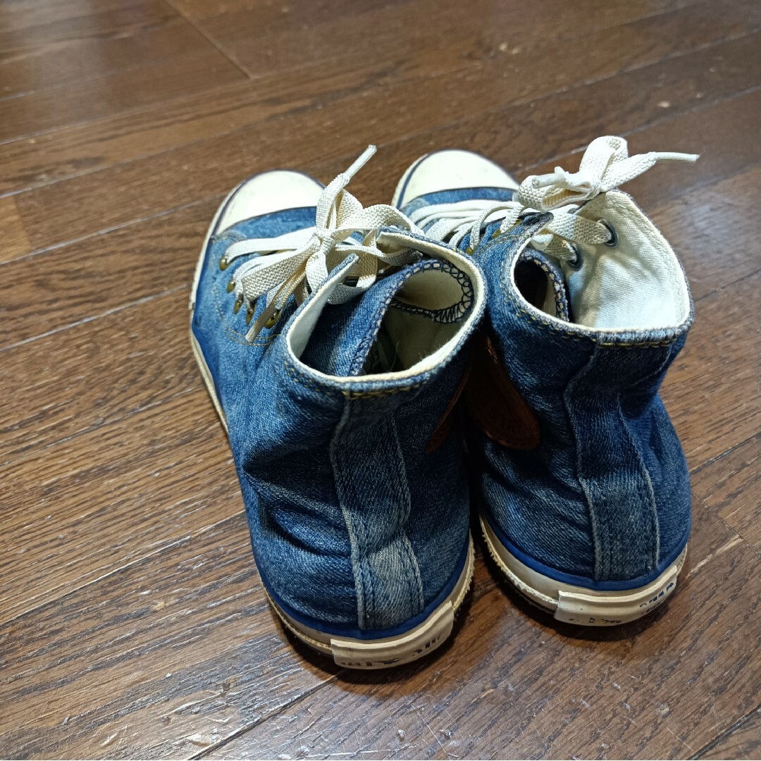 ALL STAR（CONVERSE）(オールスター)のコンバースオールスター ハイカットデニム サイズ5 レディースの靴/シューズ(スニーカー)の商品写真