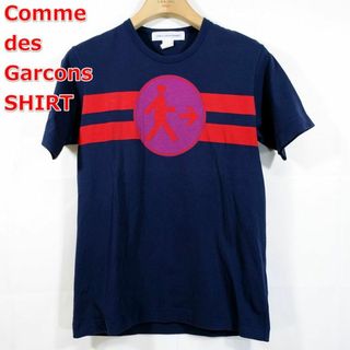 コムデギャルソンシャツ(COMME des GARCONS SHIRT)の【良品】コムデギャルソンシャツ　ピクトグラムプリントＴシャツ(Tシャツ/カットソー(半袖/袖なし))