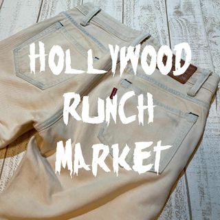 ハリウッドランチマーケット(HOLLYWOOD RANCH MARKET)の【Hollywood Runch Market】ストレートデニムパンツ 28(デニム/ジーンズ)