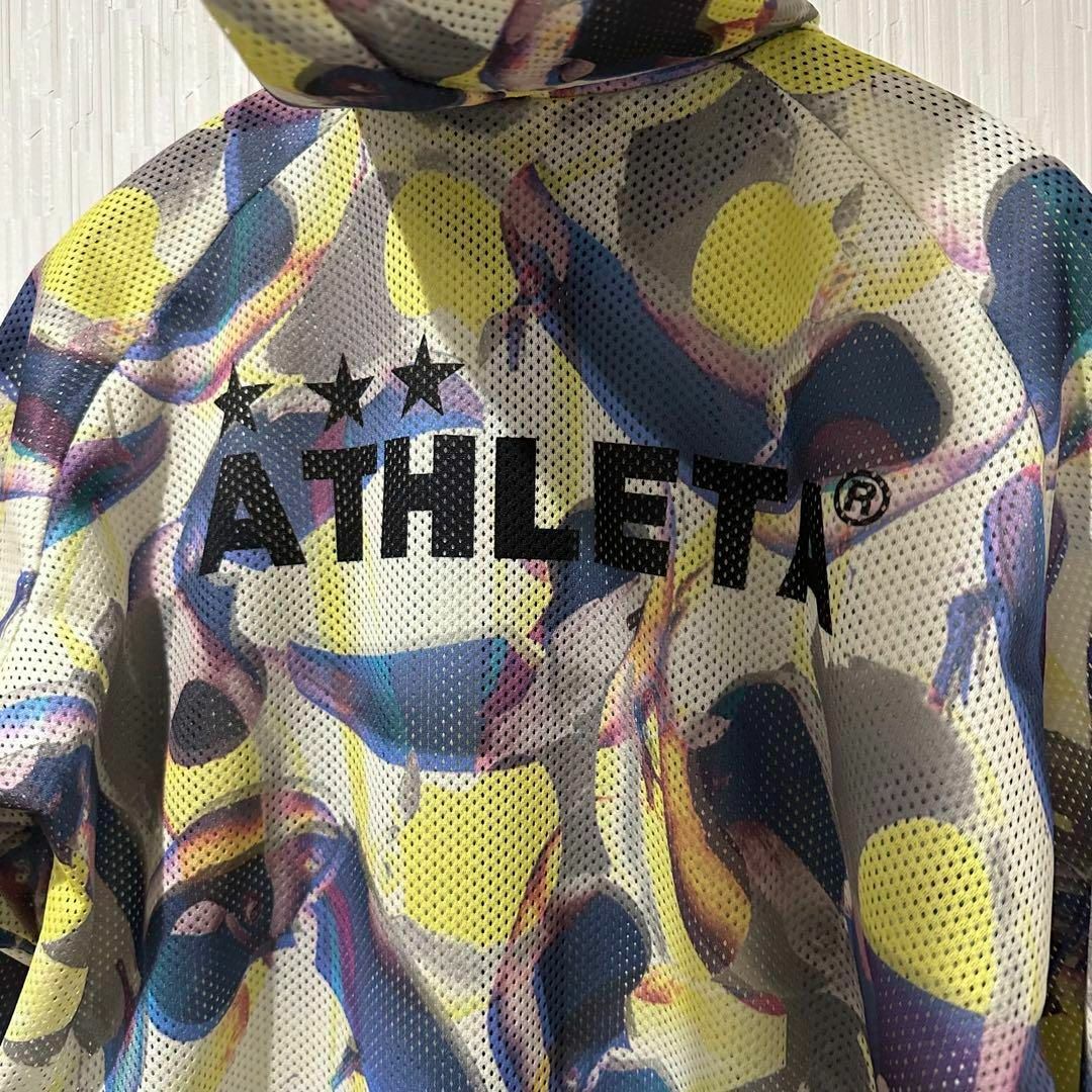 ATHLETA(アスレタ)のATHLETAアスレタ コラボサッカートレーニングメッシュジャケットメンズM新品 スポーツ/アウトドアのサッカー/フットサル(ウェア)の商品写真