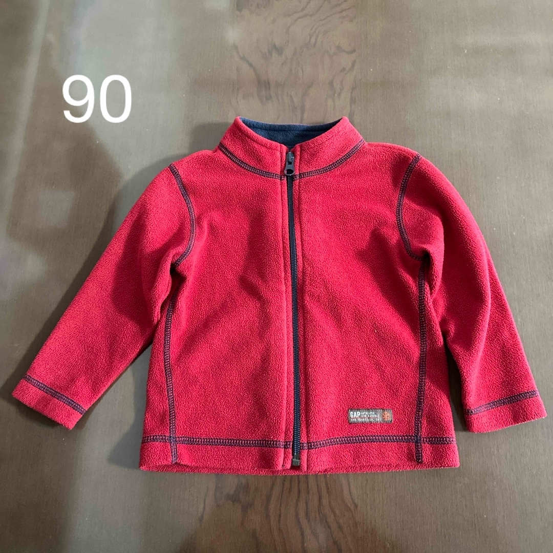 babyGAP(ベビーギャップ)のbaby GAP フリース 上着 90㎝ キッズ/ベビー/マタニティのキッズ服男の子用(90cm~)(カーディガン)の商品写真