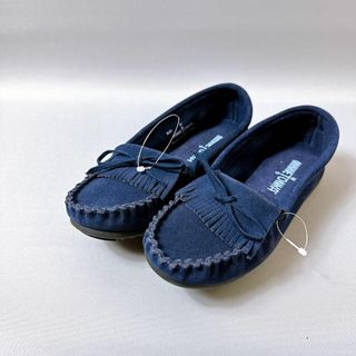 ミネトンカ(Minnetonka)のMINNETONKA ミネトンカ　モカシン　ネイビー　23.0cm(その他)