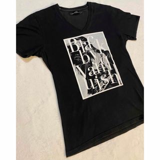 ブラックバイヴァンキッシュ(Black by VANQUISH)の【VANQUISH】 00s y2k グランジ　Vネック　カットソー(Tシャツ/カットソー(半袖/袖なし))