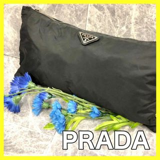 プラダ(PRADA)の⭐️美品⭐️ プラダ ポーチ ナイロン ブラック コスメポーチ 小物入れ(ポーチ)