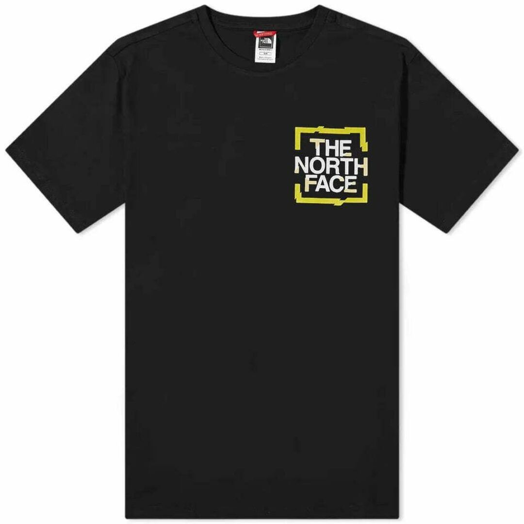 ★新品★ 【ノースフェイス】 Tシャツ XL ビックロゴ ヨーロッパ 黒